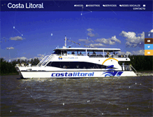 Tablet Screenshot of costalitoral.info